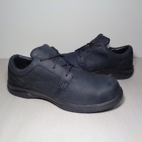 WORX by Red Wing Size 14 M ZINK OXFORD Black New Men\'s Composite Toe Work Shoes main image 13
